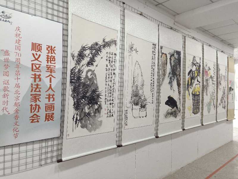 张艳军书画展