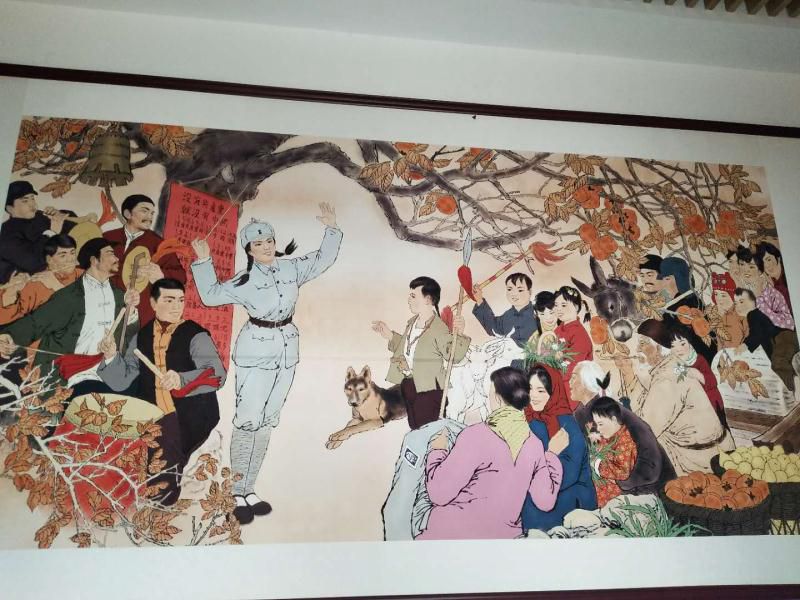 插图4：展厅内图文资料