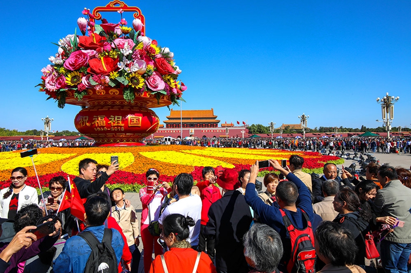 祝福祖国  武军  摄