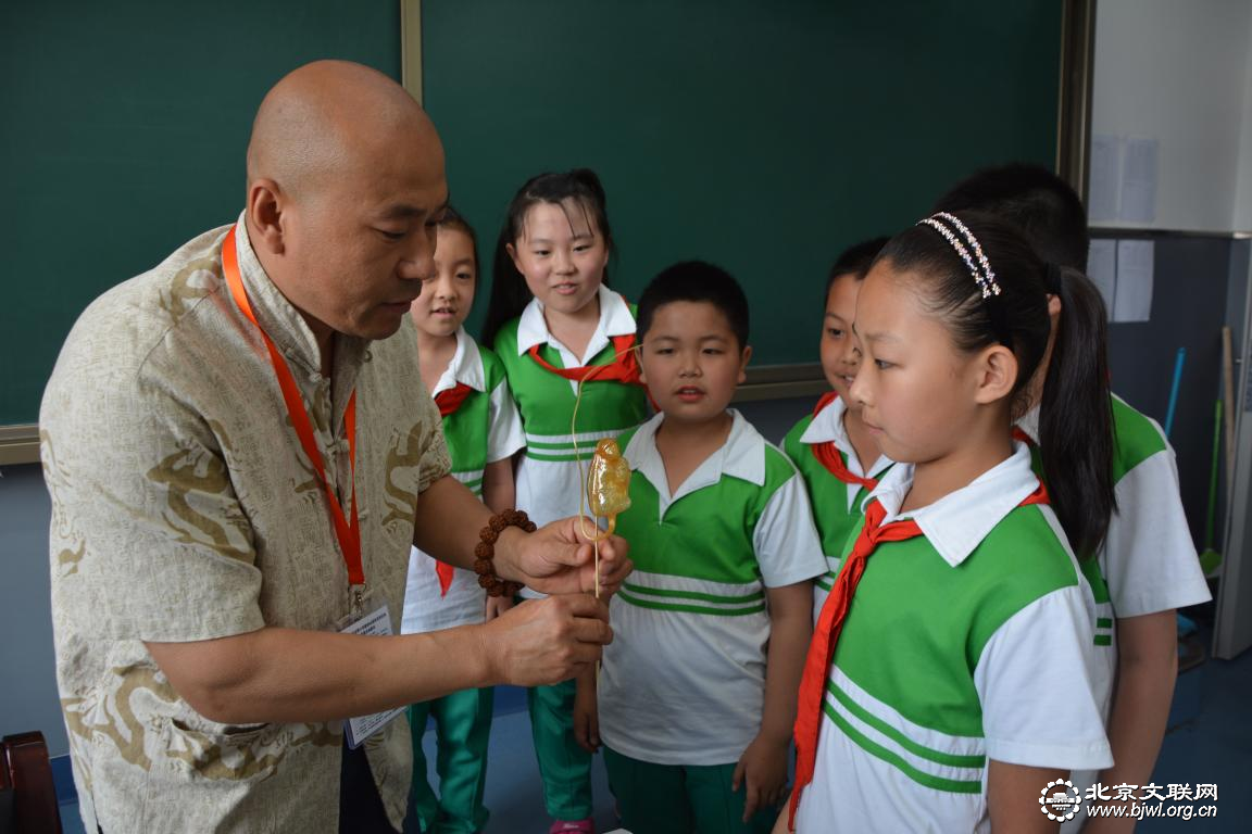 糖人艺术家厚国毅现场教学