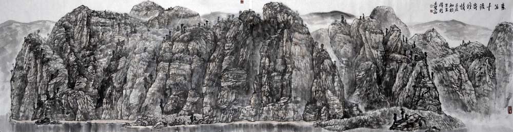 图集：“北京意象·大美房山”绘画作品展(7/10)