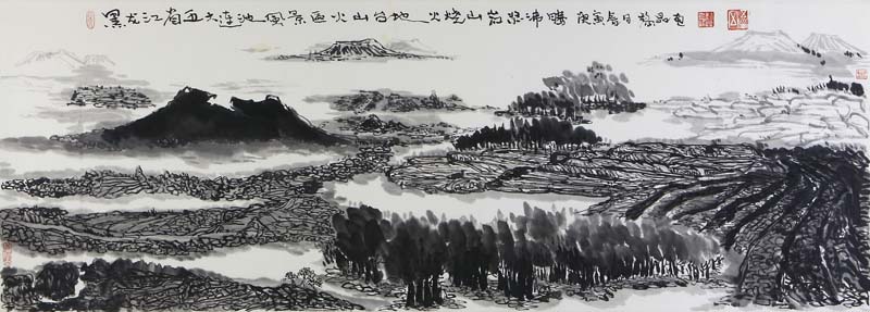 图集：笔墨抒豪情——黎晶画展亮相东城(20/22)