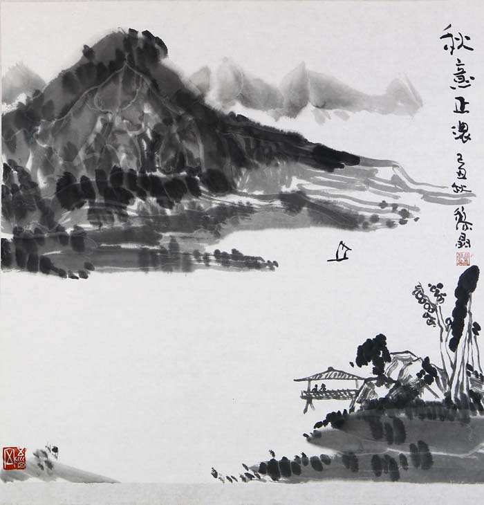 图集：笔墨抒豪情——黎晶画展亮相东城(18/22)