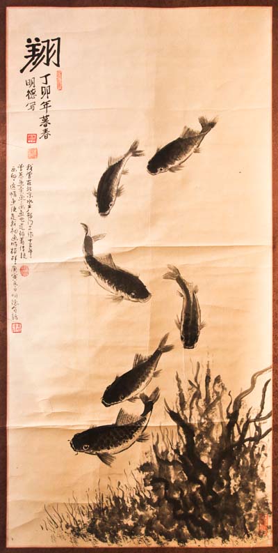 图集：小小画作喻社会百态 北航艺术馆举办朱明德画展(8/21)